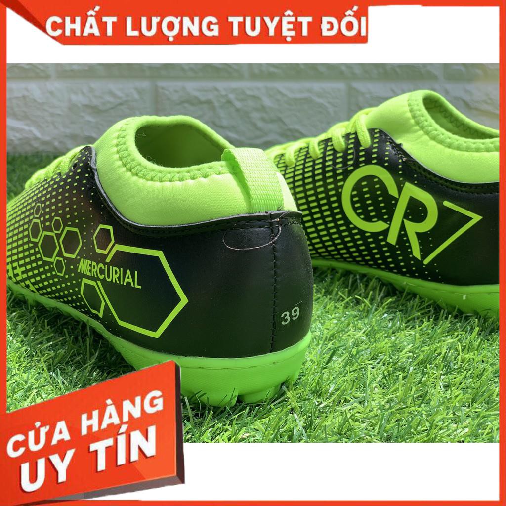 Giày đá bóng Cr7 cổ thun caro - sân nhân tạo - khâu full đế - chỉ dành cho khách theo dõi shop