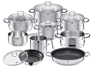 Bộ nồi inox Elo Smaragd 10
