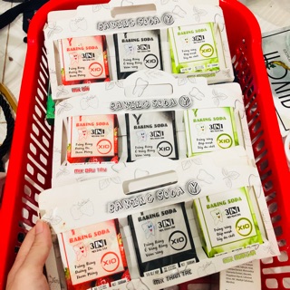 Baking soda Y giá mua 1 sét là 50k