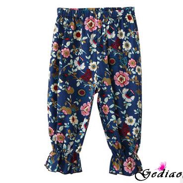 Quần legging vải cotton mềm mại dễ thương cho bé gái