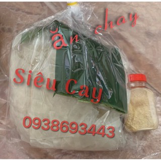Bánh tráng rìa phơi sương dẻo 500g + 100g muối tỏi bột Siêu CAY ngon