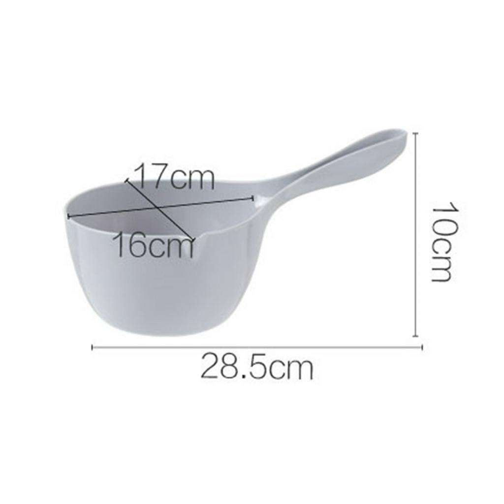 Gáo Múc Nước JUJIAJIA Bằng Nhựa Dày Dặn Dùng Gội Đầu Cho Bé/ Sử Dụng Trong Nhà Bếp