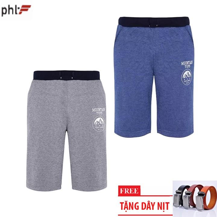 Combo 2 Quần Short Nam Lưng Thun phl Fashion CQS25 Tặng Dây Nịt siêu rẻ