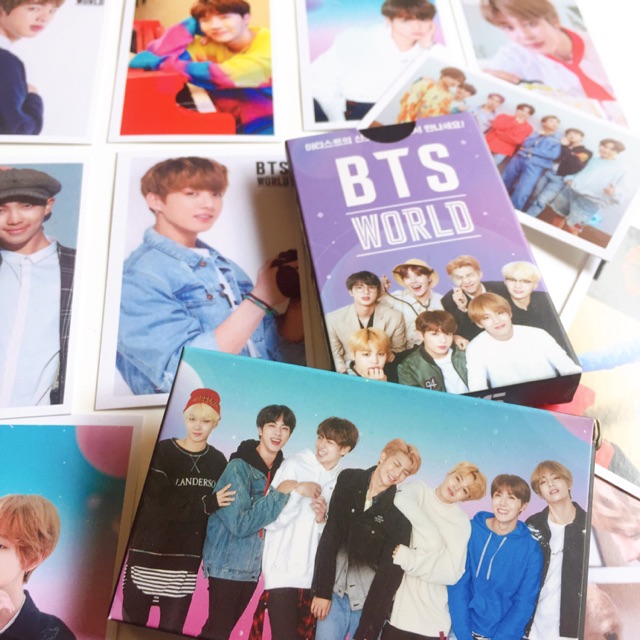 Bộ ảnh lomocard BTS world