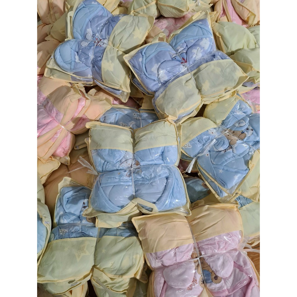 Chăn ủ mùa đông có chân bé sơ sinh thu đông dày dặn, ấm áp