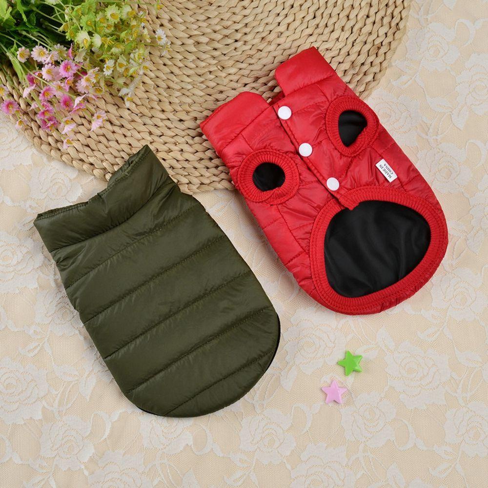 Áo Khoác Phao Giữ Ấm Trọng Lượng Nhẹ Cho Chó Mèo Chihuahua