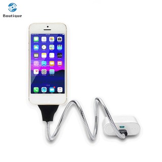 ✿♥▷ Lazy Flexible Stand Up Charging Cable Coiled Holder for iPhone Android Type-C