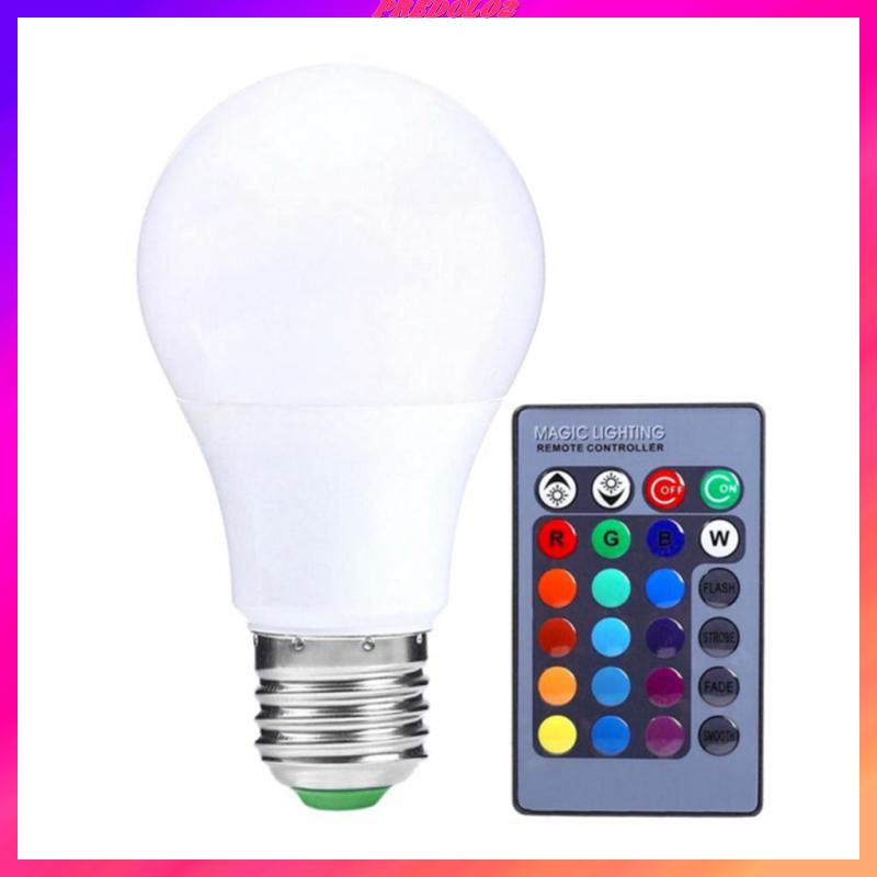 Energy Saver RGB LED Light Mood Flood Bulb with RC f/ Home KTV 3W_90x50cm