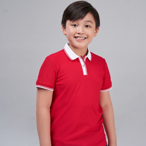 Áo thun polo YODY cho bé, vải Airy cool , cotton, cá sấu, thoáng mát, co dãn APK5001