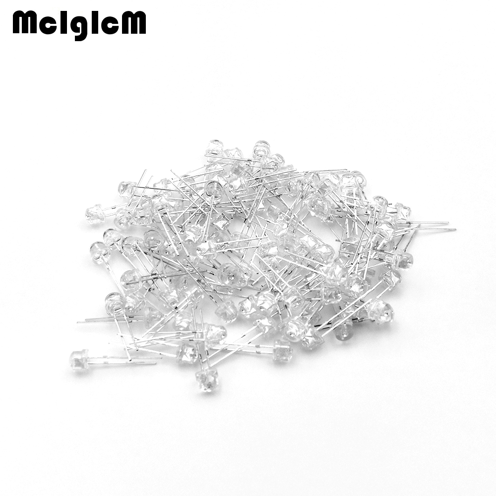 Set 100 điốt đèn LED 5mm chuyên dụng chất lượng cao