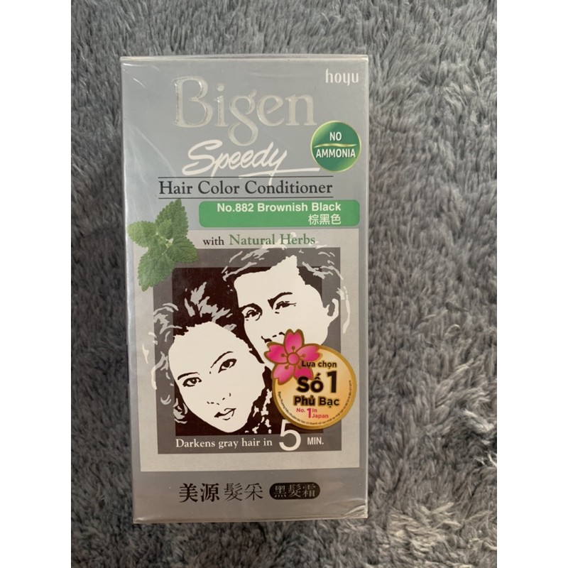 Kem nhuộm tóc Bigen màu đen 881/882/883/884