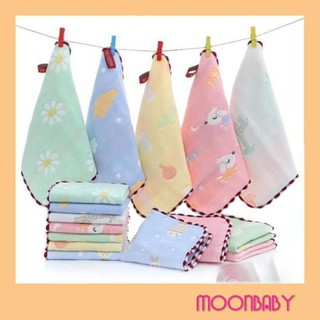 Khăn mặt cotton 6 lớp - Khăn Lau mặt cho bé yêu, dùng làm yếm cho bé