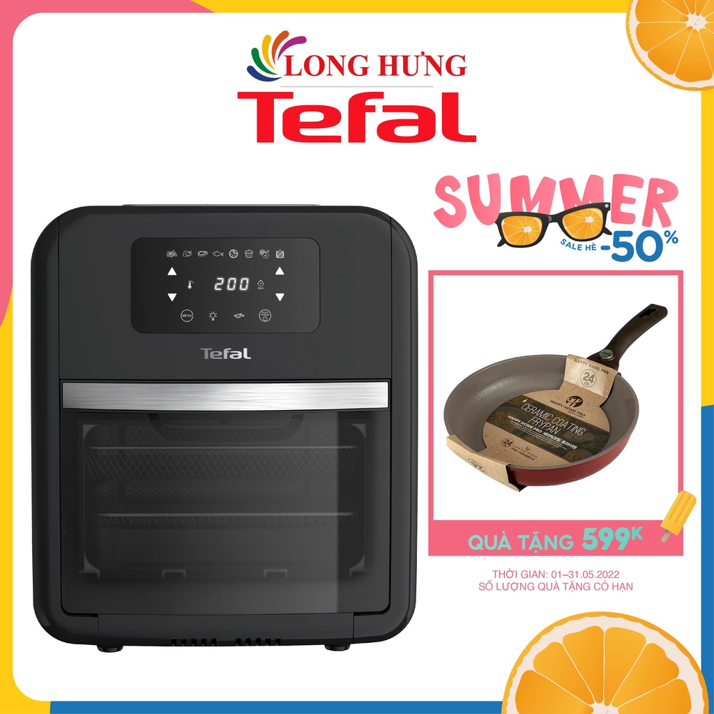 [Mã ELHADEV giảm 4% đơn 300K] Nồi chiên không dầu điện tử Tefal 11 lít FW501815 - Hàng chính hãng