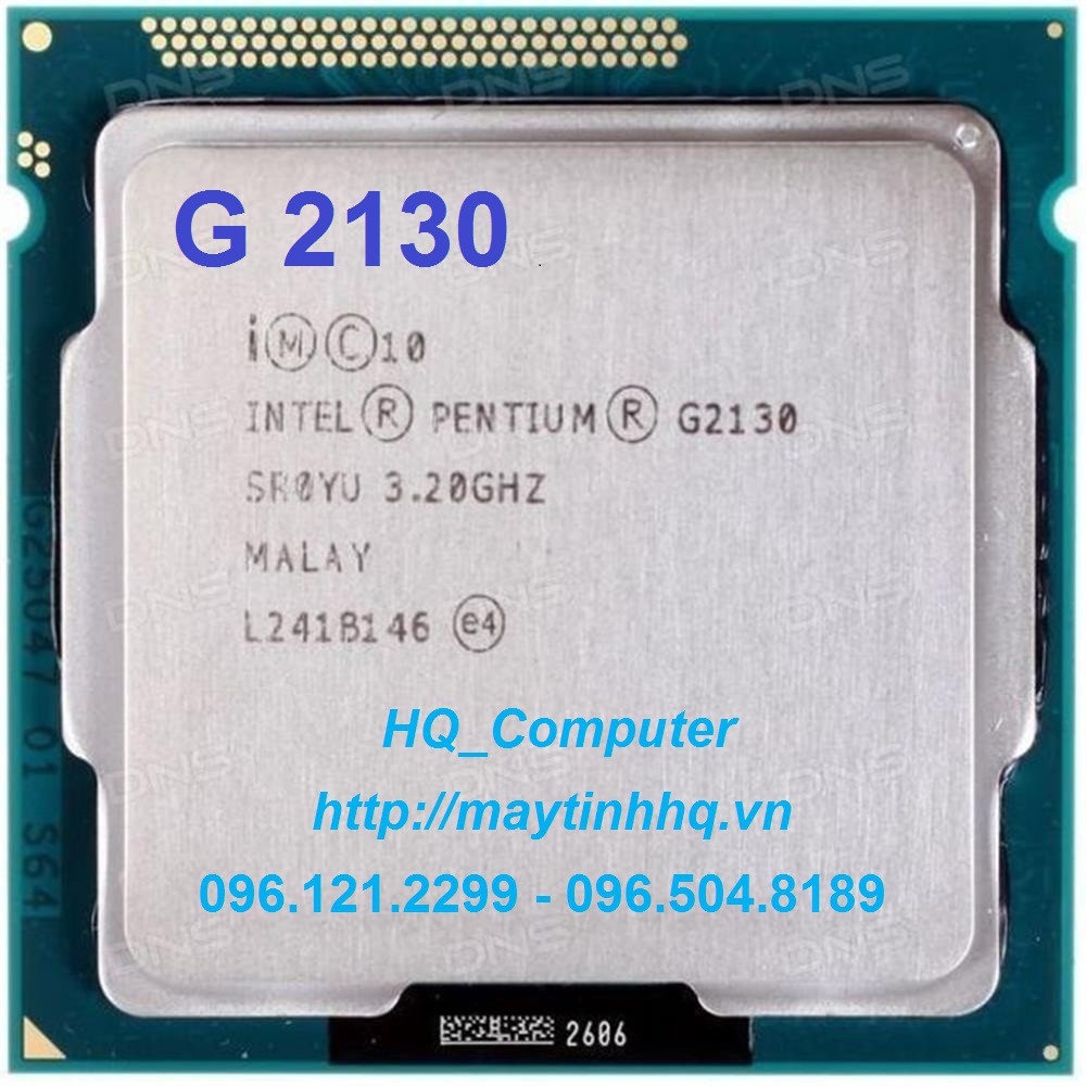 Bộ vi xử lý - CPU Intel Pentium G2130 - 3.2 GHz - 3MB Cache