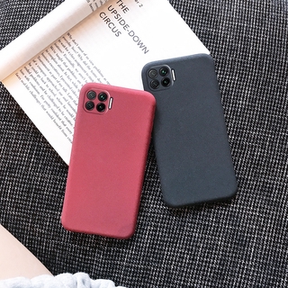 Ốp điện thoại TPU chống vân tay cho OPPO Reno 4 Pro Lite Reno 4F F17 Pro A93 A73 A53 2020