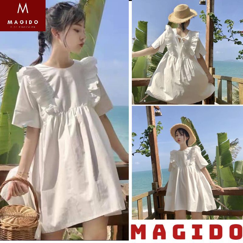 (QUÀ TẶNG LÀ DÂY BUỘC TÓC NHA)đầm babydoll 💚váy dáng dài, kẻ caro phong cách ulzzang VINTAGE tiểu thư,thời trang  MAGIDO | BigBuy360 - bigbuy360.vn