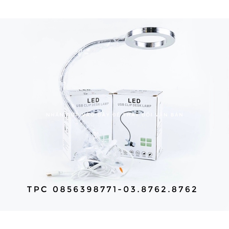 Đèn kẹp mini siêu sáng 2 chế độ dùng trong phun xăm,nối mi