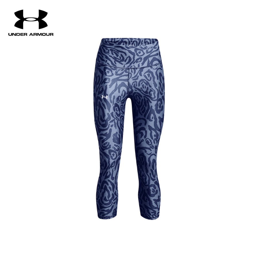 Quần legging thể thao nữ Under Armour Baselayer UaHG Amr Tonal PRT Capri NS - 1365342-470