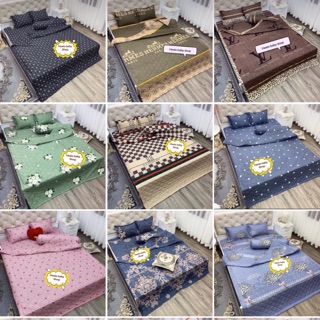 Sét 5 món chăn hè thu trần bông poly cotton