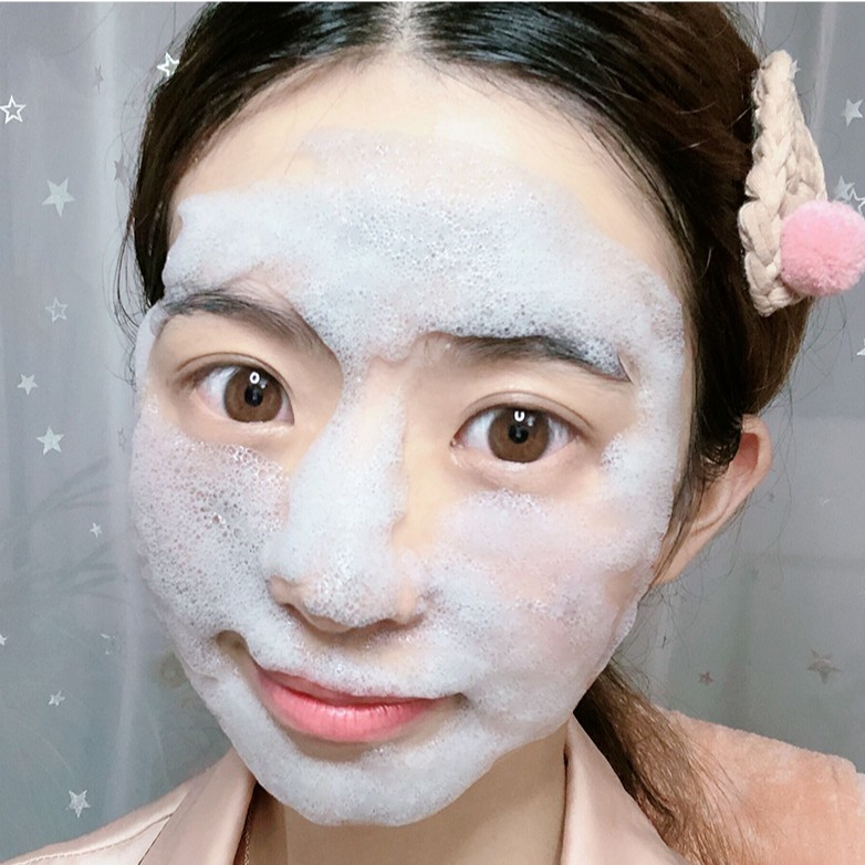 Hũ mặt nạ bì heo đất sét thải độc trắng da Carbonated Bubble Clay Mask Sena Beauty | Thế Giới Skin Care