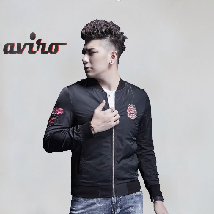 Áo Khoác Dù Bomber Pari Nam Nữ Aviro Vn