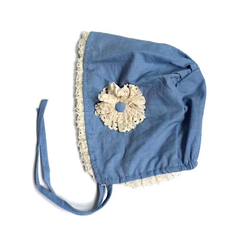 Mũ Cotton Bonnet Cổ Điển Có Thể Điều Chỉnh Cho Bé Sơ Sinh