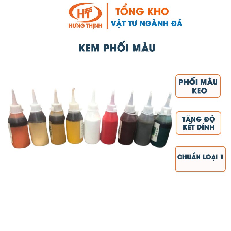 Kem phối màu- FREESHIP- Hàng chuẩn loại 1- Dùng để phối màu keo dán gạch, đá