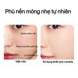 (SẴN) Phấn phủ kiềm dầu Lameila dạng nén