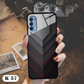 Ốp lưng kính 3D cho Oppo RENO 4