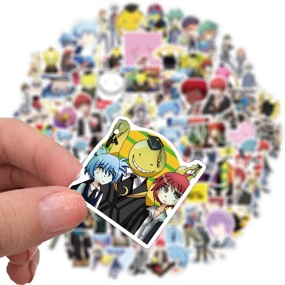 Miếng Dán Trang Trí Laptop / Điện Thoại Họa Tiết Hoạt Hình Anime Nhật Bản