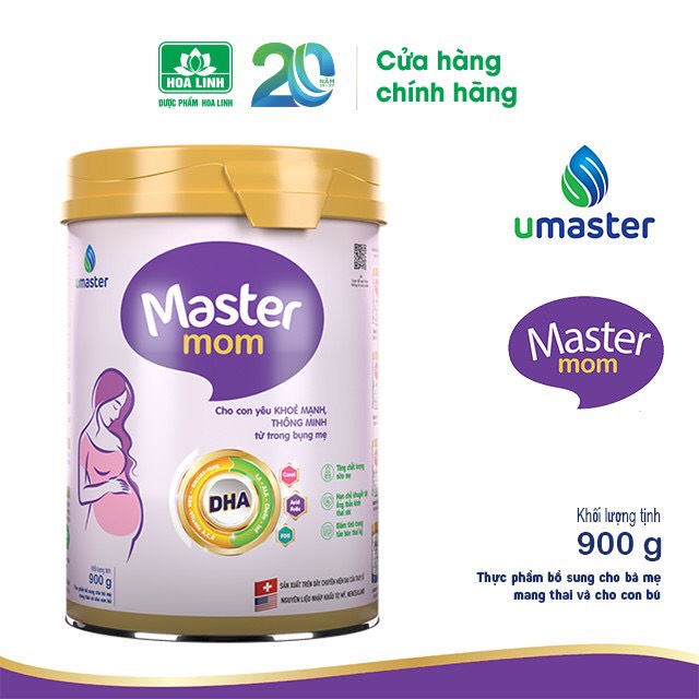 Sữa bột Umaster dành cho mẹ bầu - Master Mom - 400gr