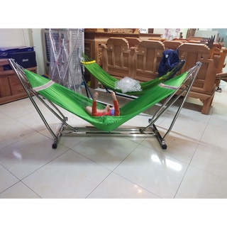 Khung võng xếp thang vuông + lưới