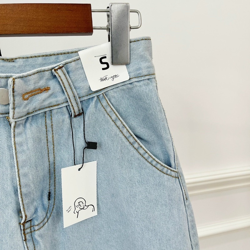 Chân váy jeans dáng dài xẻ tà JIMMY SKIRT
