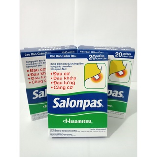 Cao dán SALONPAS Hộp 20 miếng
