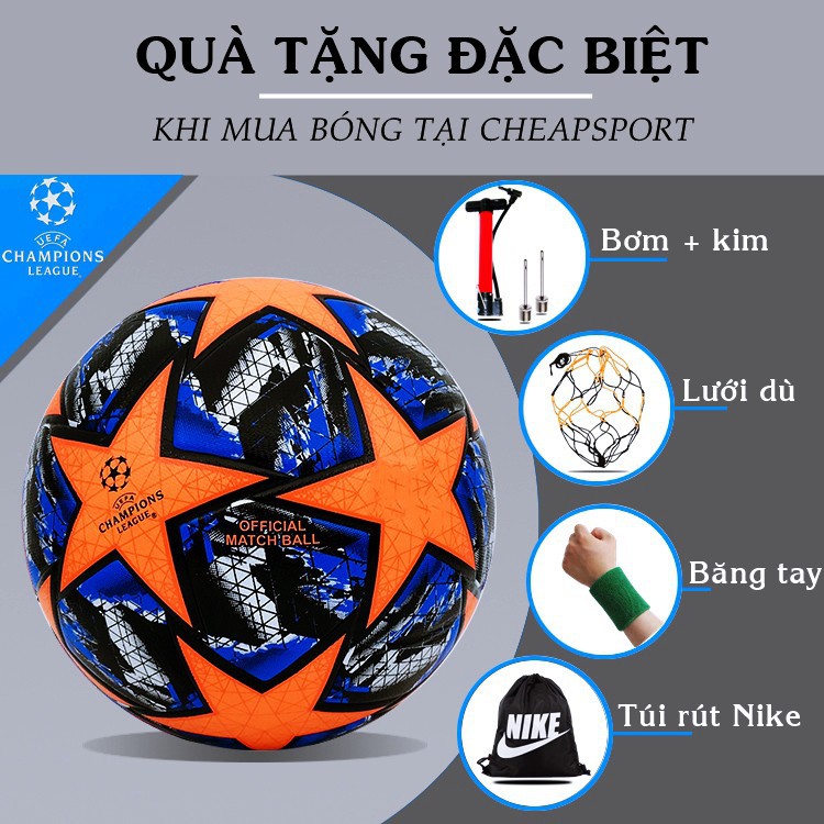 Bóng Đá Champions League Size 4 5 Cúp C1 Châu Âu Qua Các Mùa Giải Phù Hợp Sân Cỏ Nhân Tạo Và Tự Nhiên