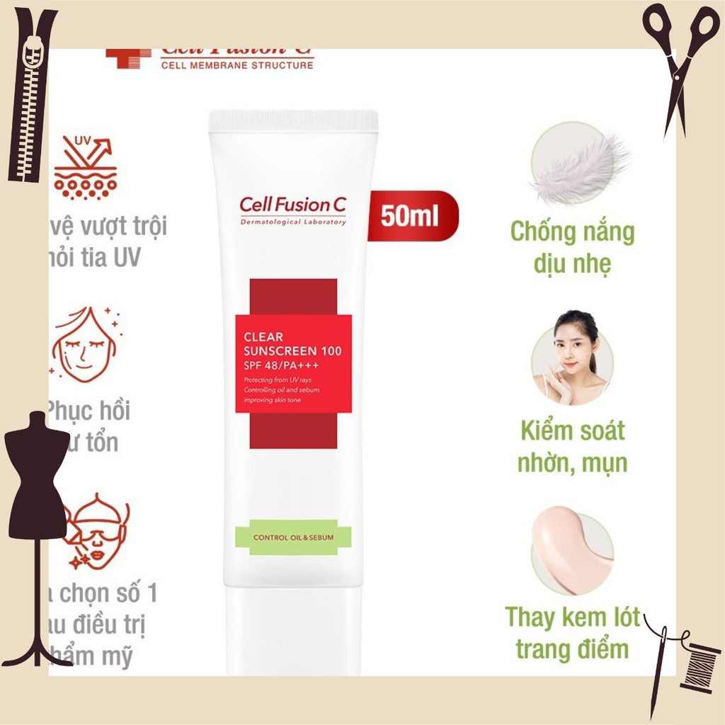 KEM CHỐNG NẮNG CELL FUSION hàng siêu chuẩn