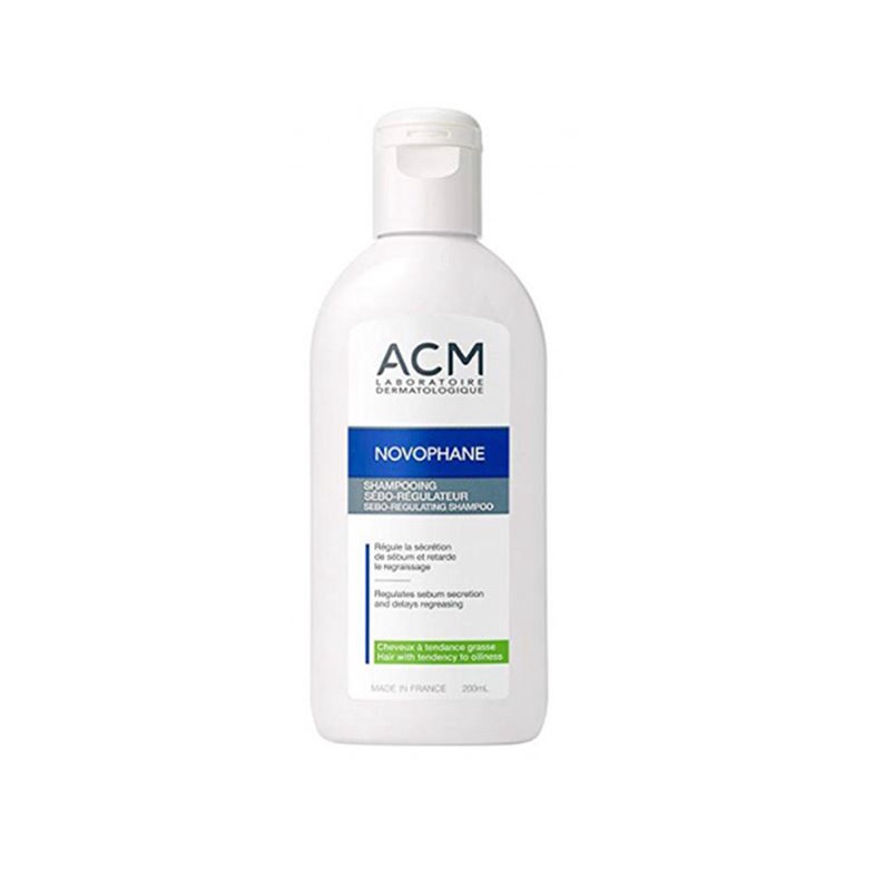 DẦU GỘI LÀM SẠCH DA ĐẦU, CHĂM SÓC VÀ NGỪA RỤNG TÓC CHO DA ĐẦU NHỜN NOVOPHANE SEBO-REGULATING SHAMPOO 200ml