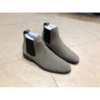Giày chelsea boot nam da lộn