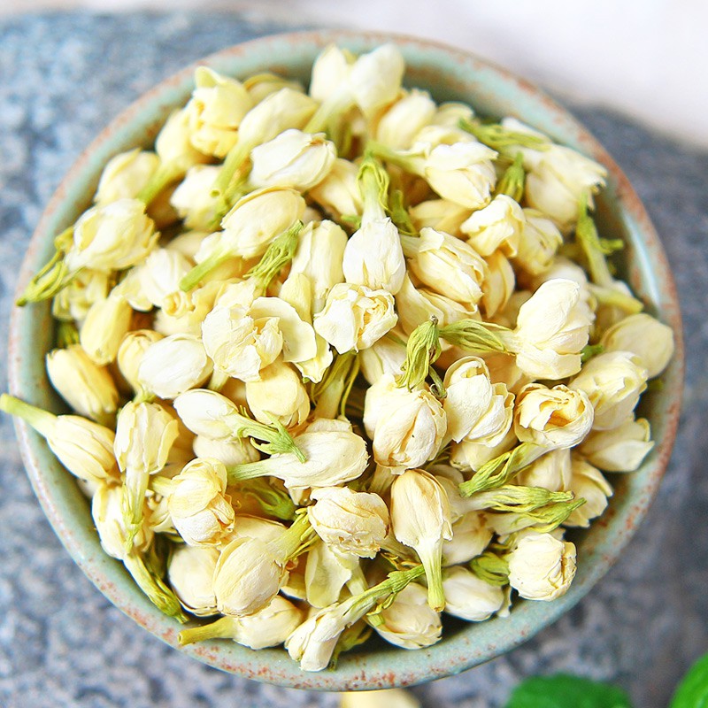 Trà hoa lài sấy lạnh gói 20 gram - Loại vàng thơm, giúp ăn ngon ngủ kĩ, tinh thần sảng khoái