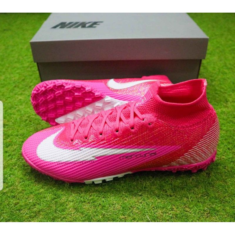 Giày đá bóng Murcurial  Supertfly elite TF Hồng