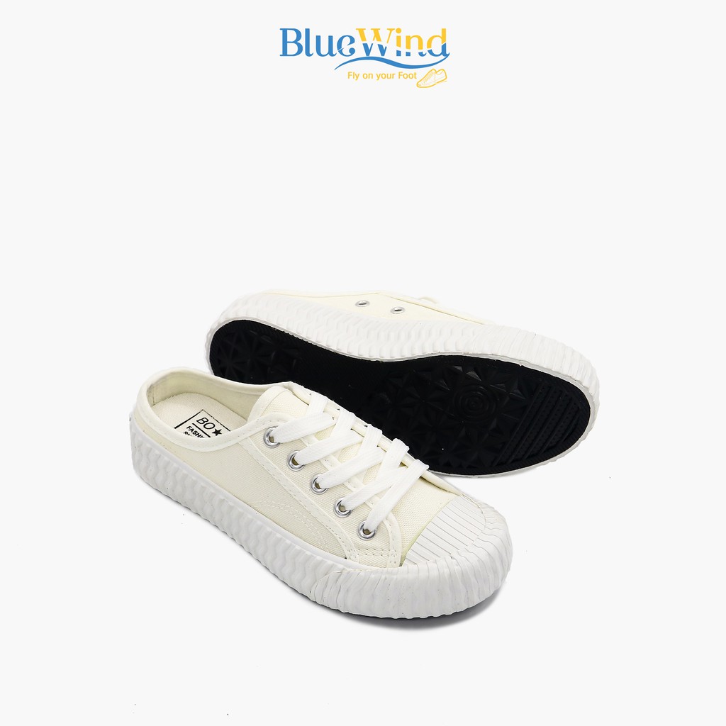 Giày Mùa Hè Nữ Vải Thô Cool Mát BLUEWIND 68766