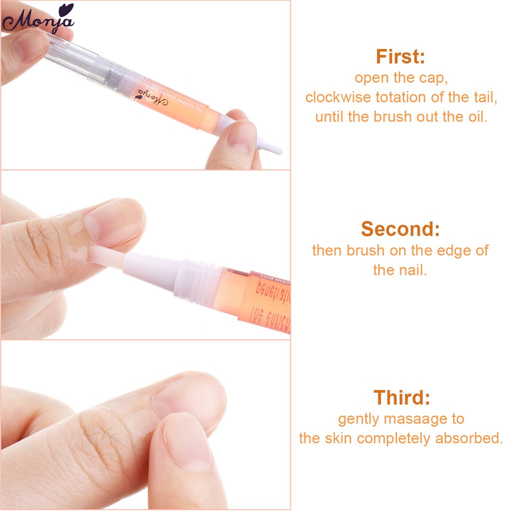 Monja Bút dầu dưỡng móng tay chuyên nghiệp 5ml