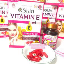 Viên Uống Oskin Vitamin E đỏ(Hộp 30 viên)