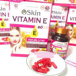 Viên Uống Oskin Vitamin E đỏ(Hộp 30 viên)