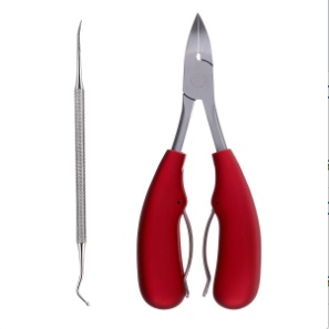 Bộ dụng cụ làm móng MONJA bằng thép không gỉ 10 kiểu khác nhau chăm sóc tiện lợi