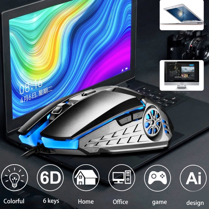 Chuột Quang Gaming btsg Có Dây Với ĐầU CắM USB Cho Laptop