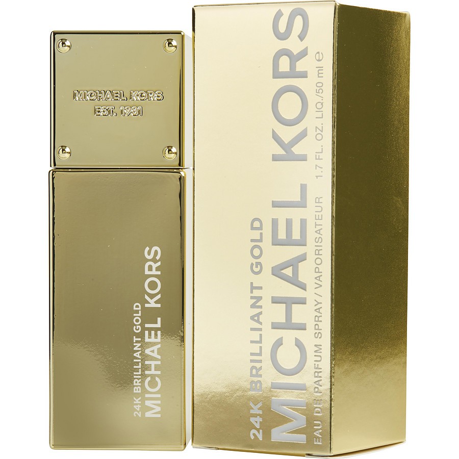 Nước hoa nữ cao cấp authentic Michael Kors 24K Brilliant Gold eau de parfum 50ml (Thuỵ Sĩ)