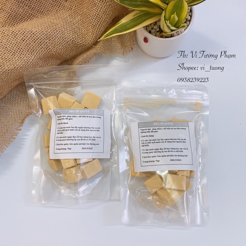 Đậu Koya cho bé ăn dặm của Nhật gói 70g