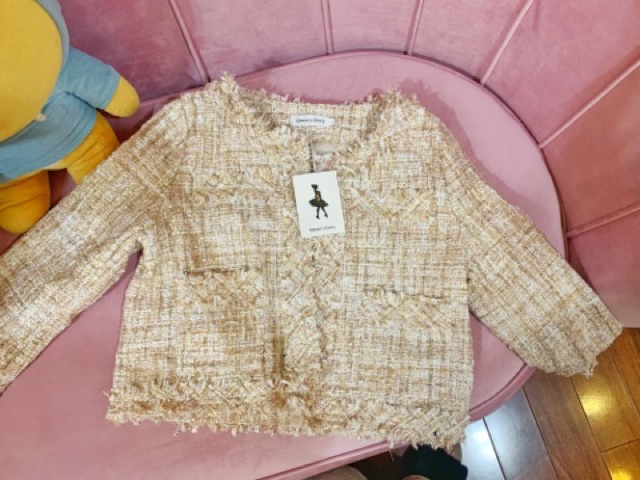Áo khoác dạ tweed