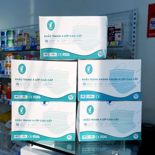 Khẩu trang y tế 4 lớp kháng khuẩn YSC cao cấp hộp 50 cái